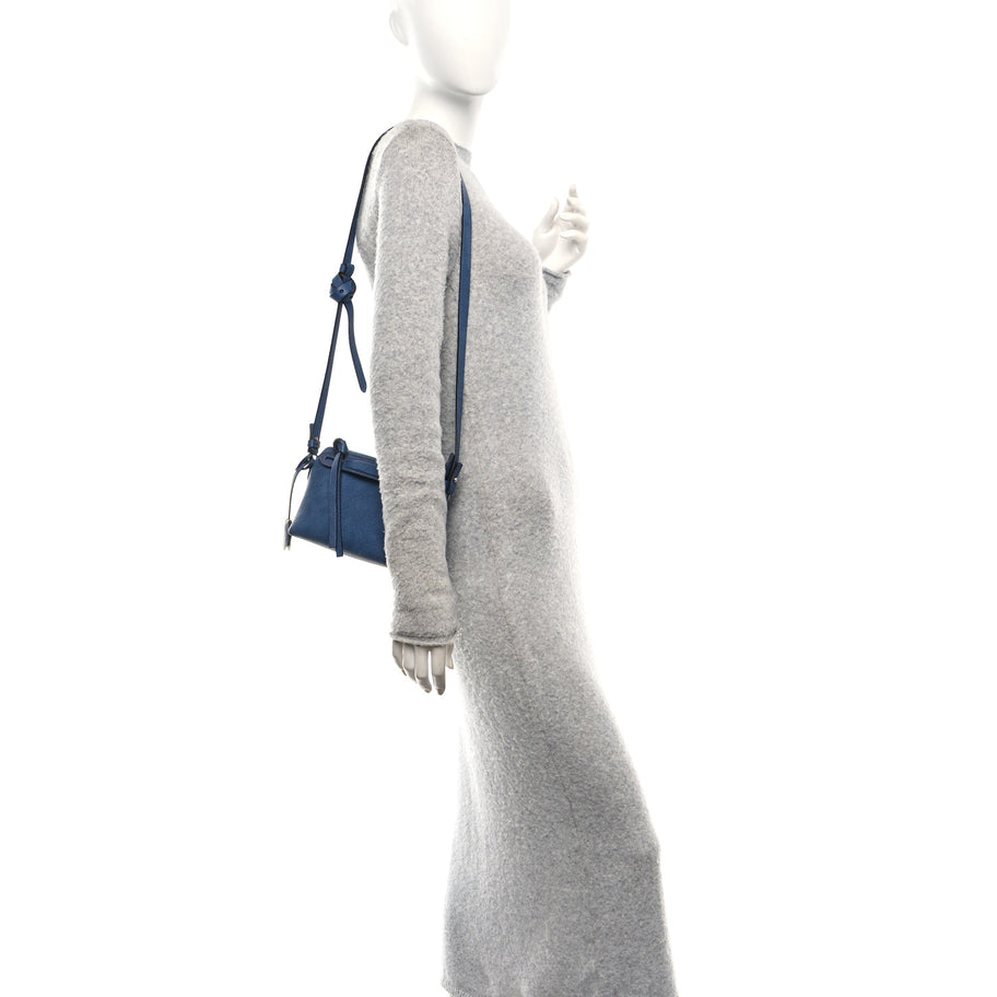 Fendi Denim Effect Cuoio Romano Mini By The Way Soft Myrtle Image 2