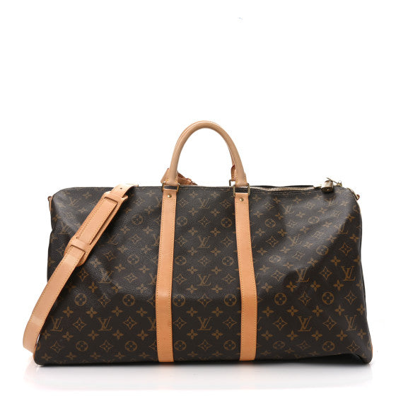  Louis Vuitton Monogram Keepall Bandouliere 55