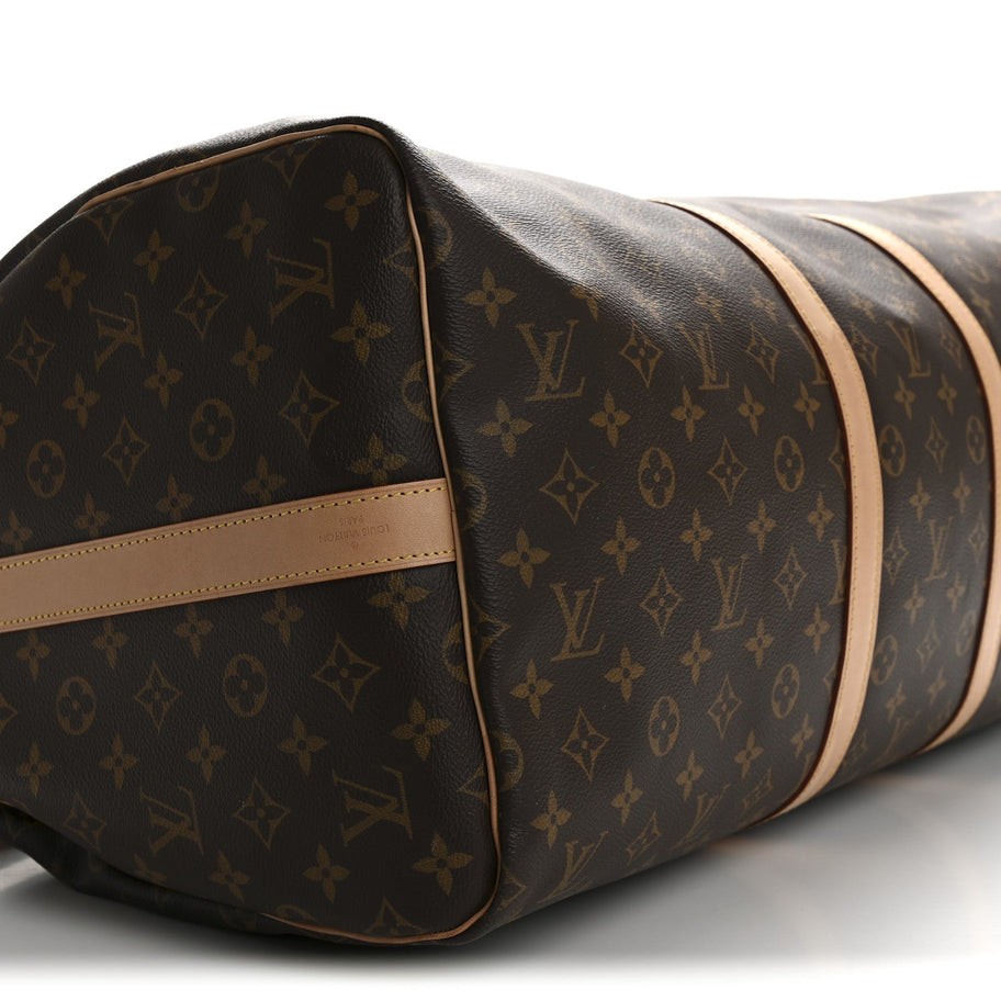 Louis Vuitton Monogram Keepall Bandouliere 55 Image 7