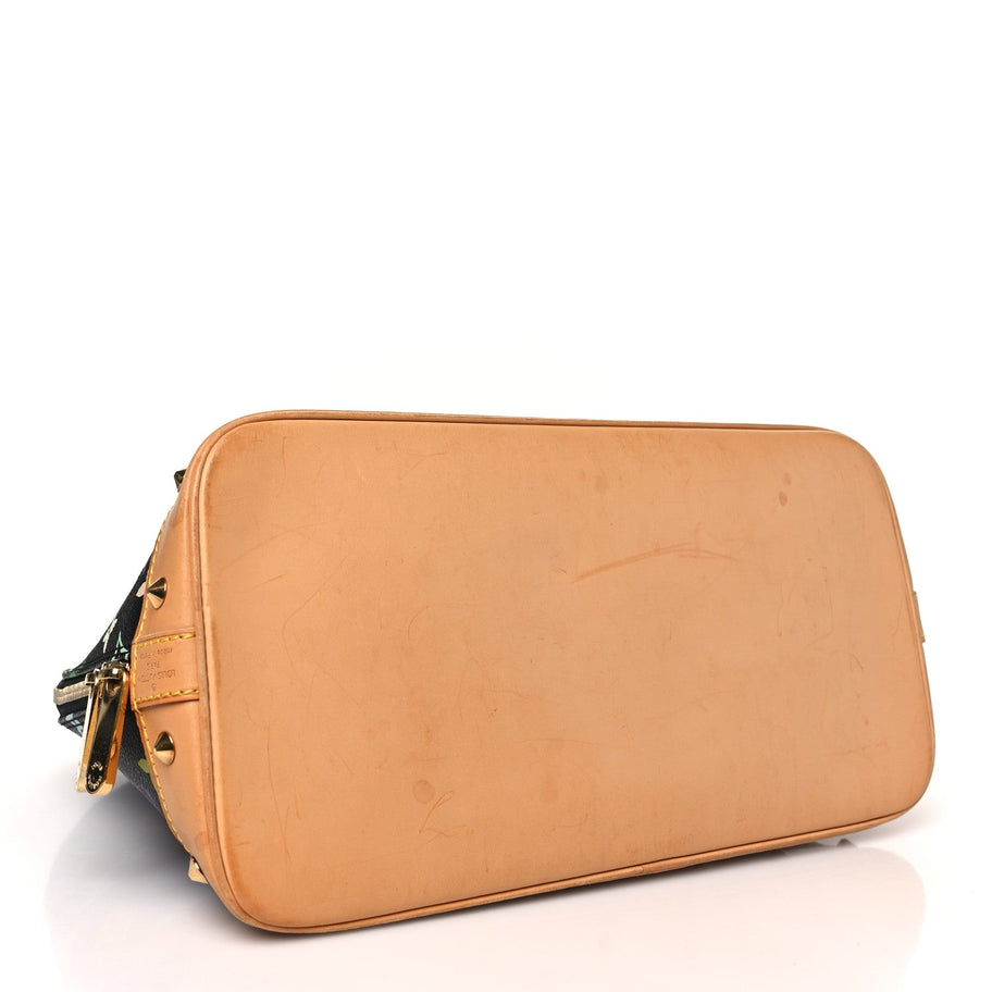 Louis Vuitton Monogram Multicolor Alma Black Image 4