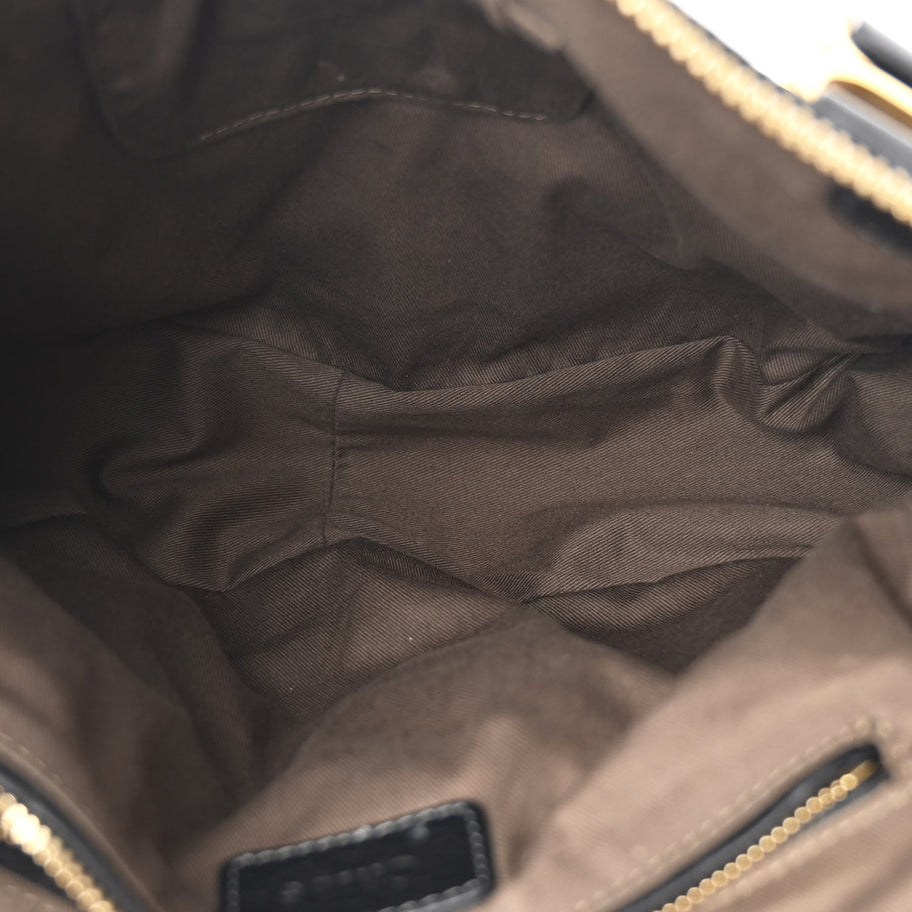 Chloe Calfskin Medium Marcie Satchel Black Image 5