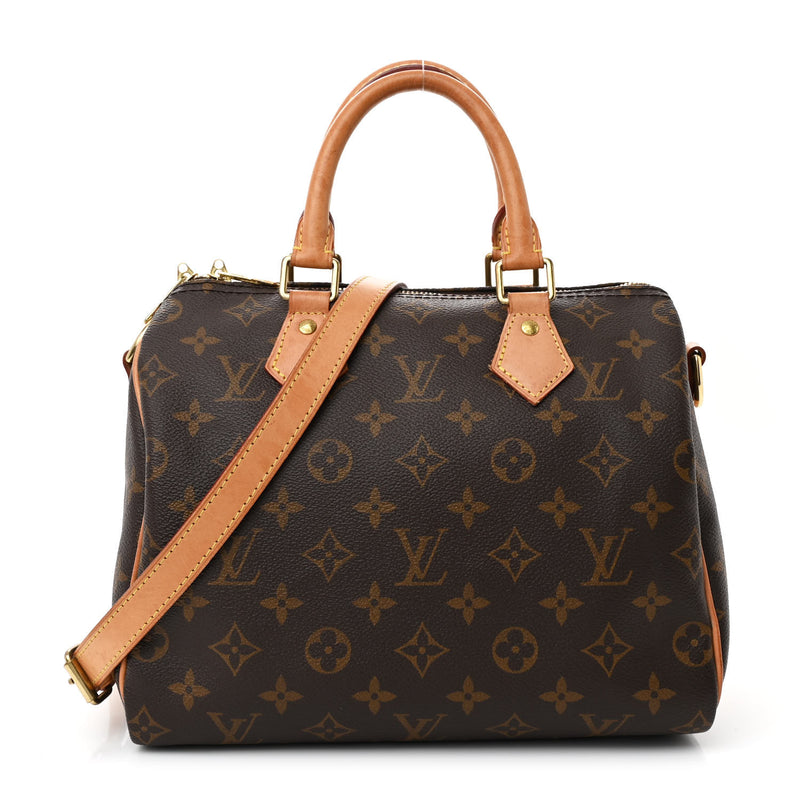  Louis Vuitton Monogram Speedy Bandouliere 25