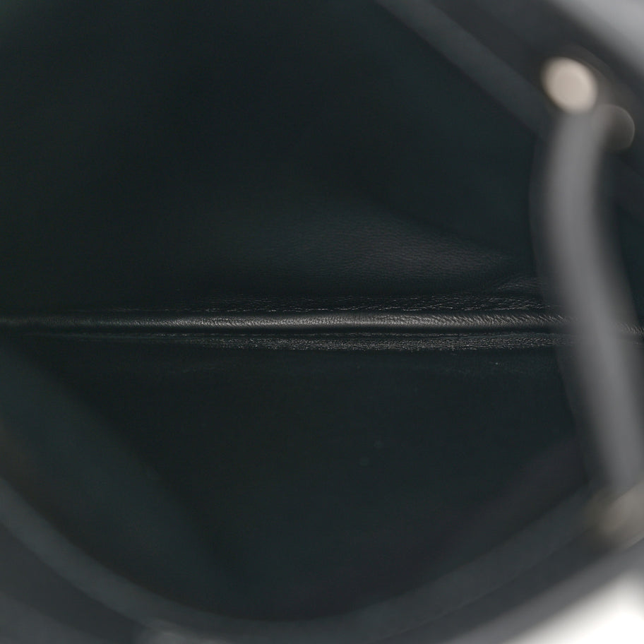 Hermes Milo Lambskin Swift Mini Aline Black Image 5