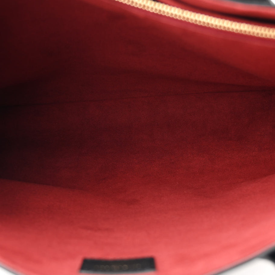 Louis Vuitton Grained Calfskin Lockme Shopper Black Image 6