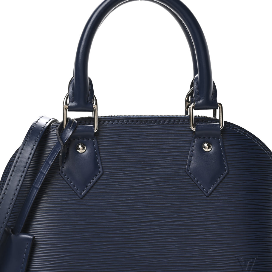 Louis Vuitton Epi Alma BB Indigo Image 7