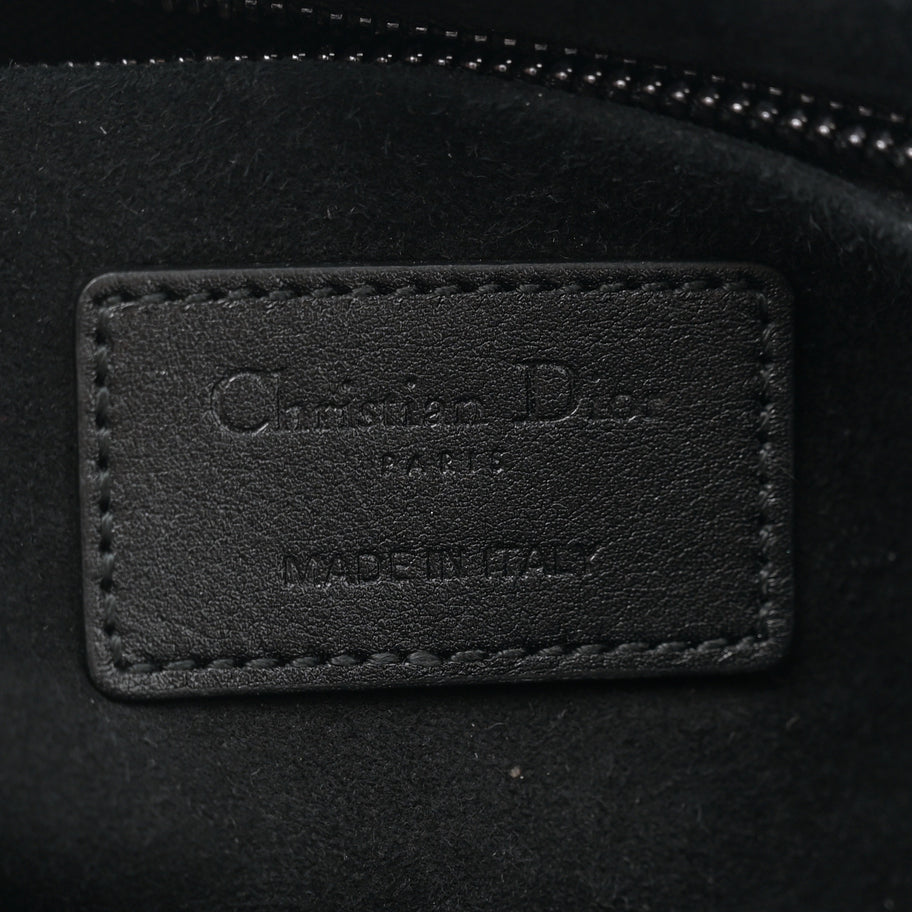 Christian Dior Calfskin Cannage Medium The Lady 95.22 Black Image 13