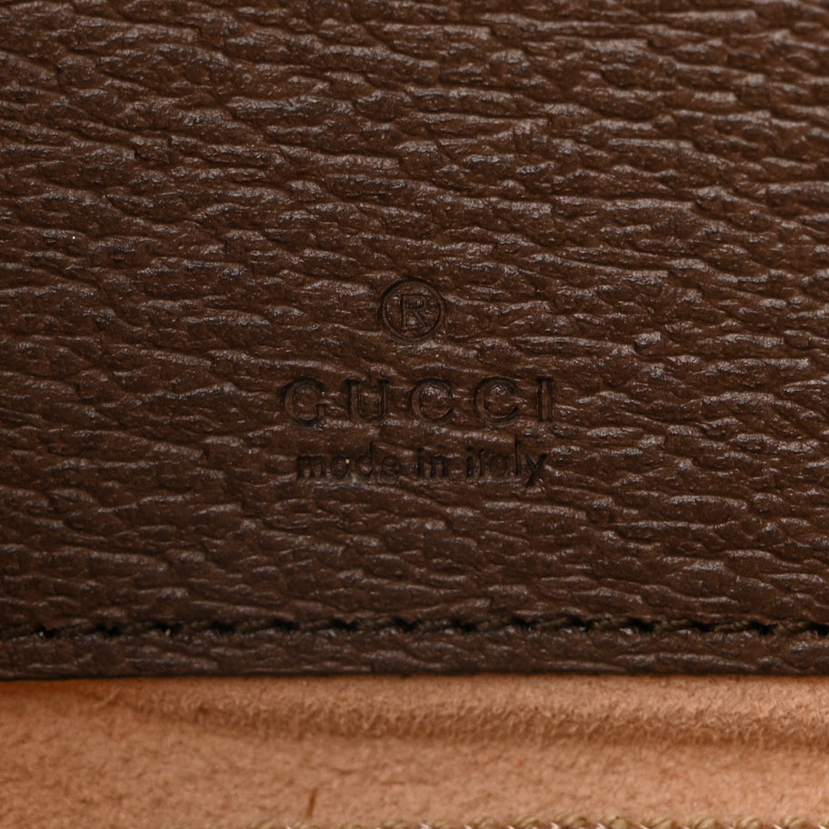 Gucci GG Supreme Monogram Web Mini Ophidia GG Bag Brown Image 6