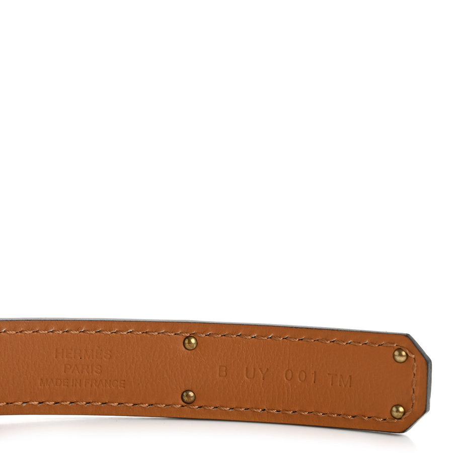 Hermes Epsom Kelly Belt Gold Image 3