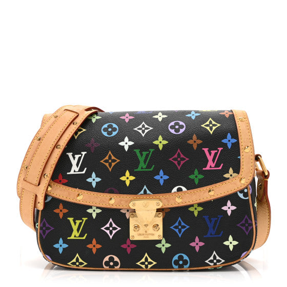 Louis Vuitton Monogram Multicolor Sologne Black Image 1