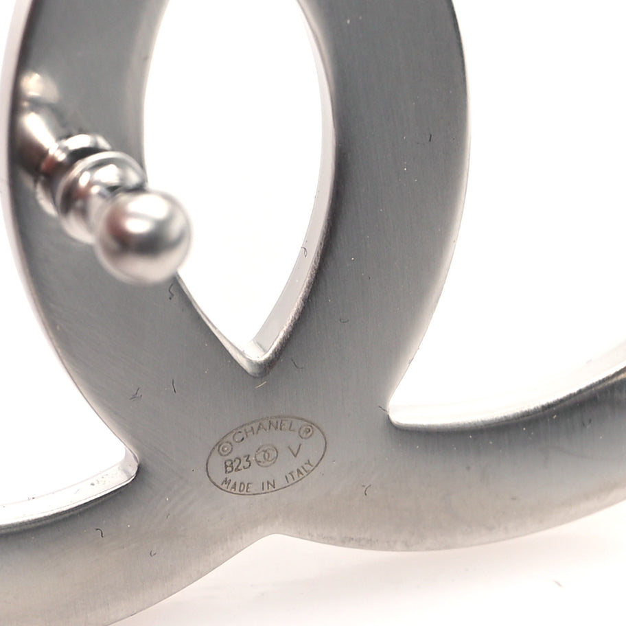 Chanel Calfskin CC Reversible Belt 70 Black Burgundy Image 5