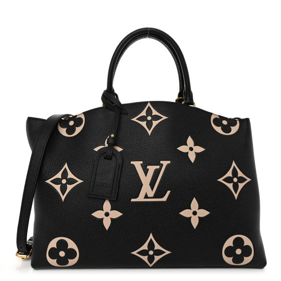 Louis Vuitton Empreinte Monogram Giant Grand Palais Black Beige Image 1