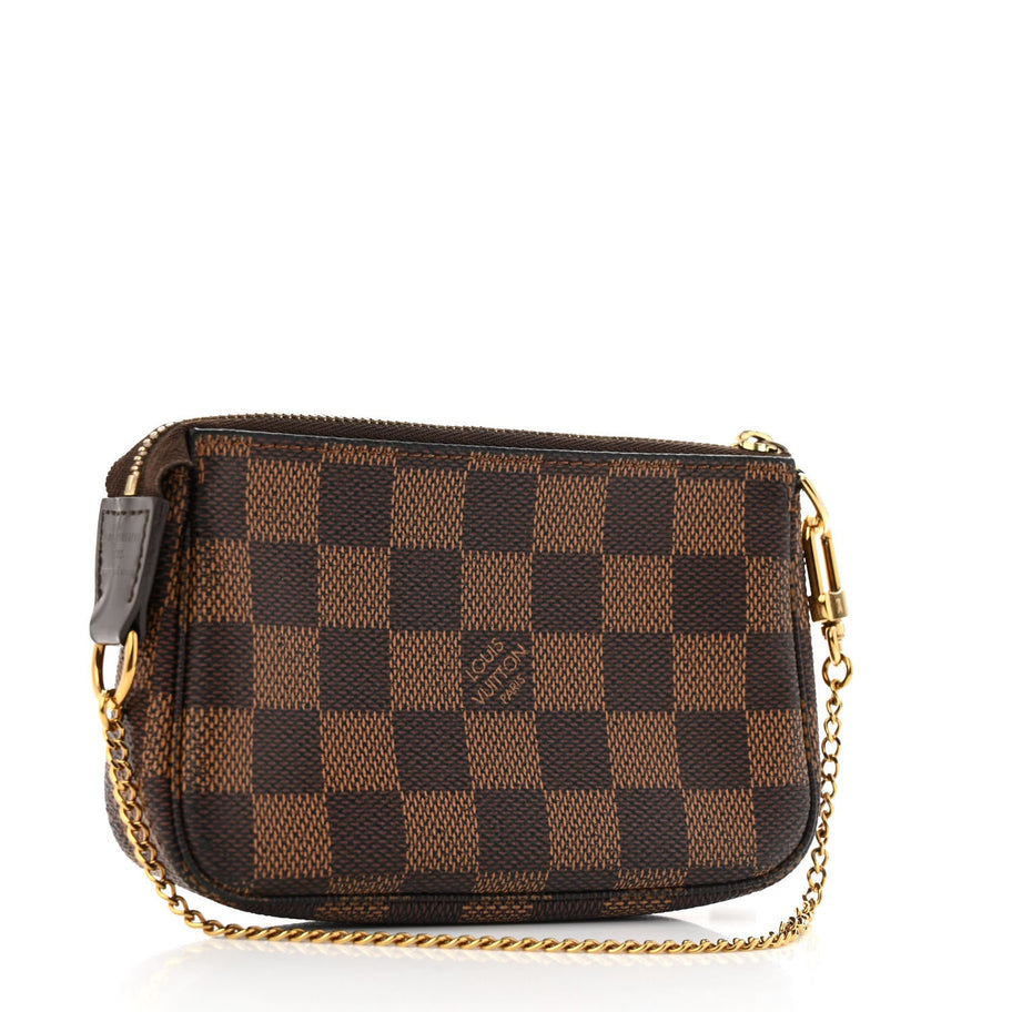 Louis Vuitton Damier Ebene Mini Pochette Accessories Image 3