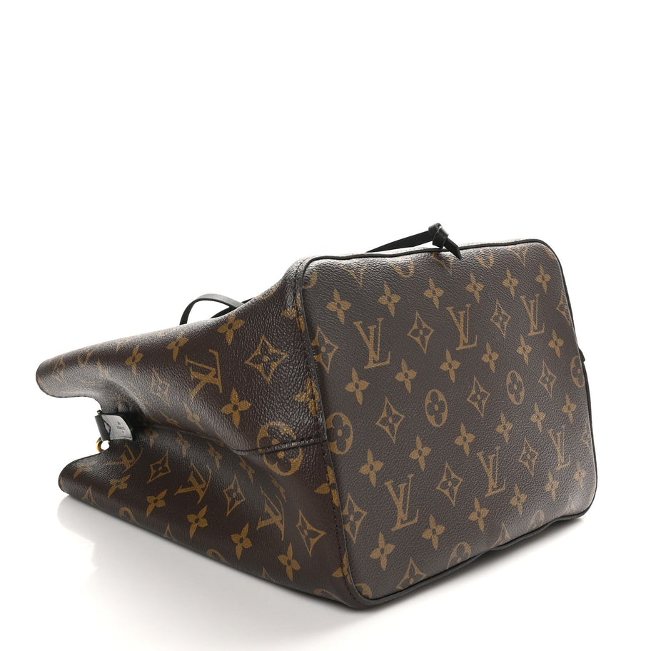 Louis Vuitton Monogram Neonoe MM Black Image 4