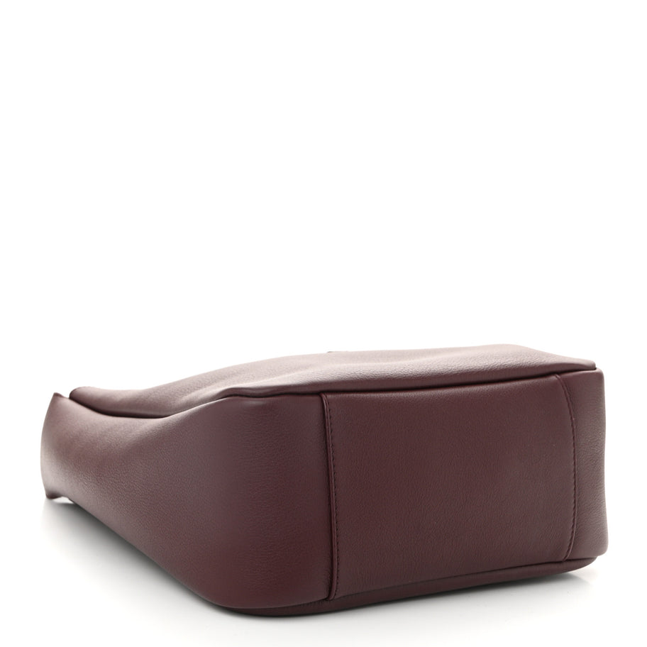 Saint Laurent Smooth Calfskin Small Le 5 A 7 Soft Hobo Rouge Legion Image 4