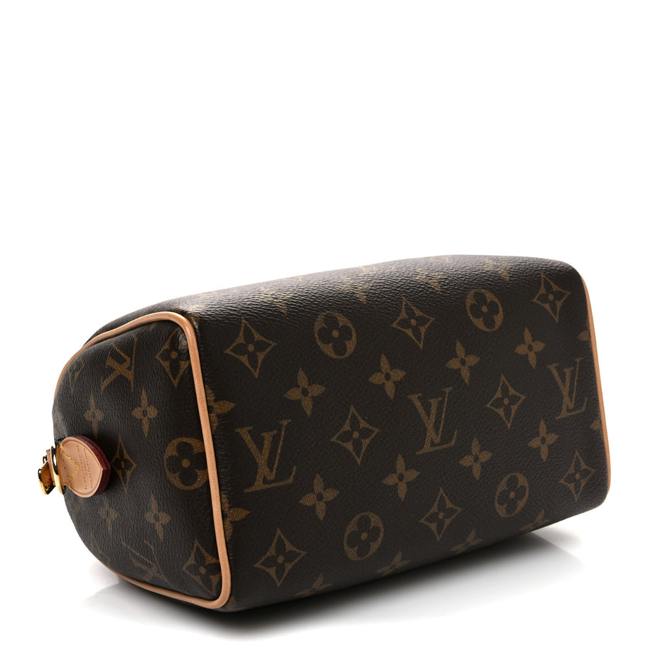 Louis Vuitton Monogram Speedy Bandouliere 20 Black Image 4