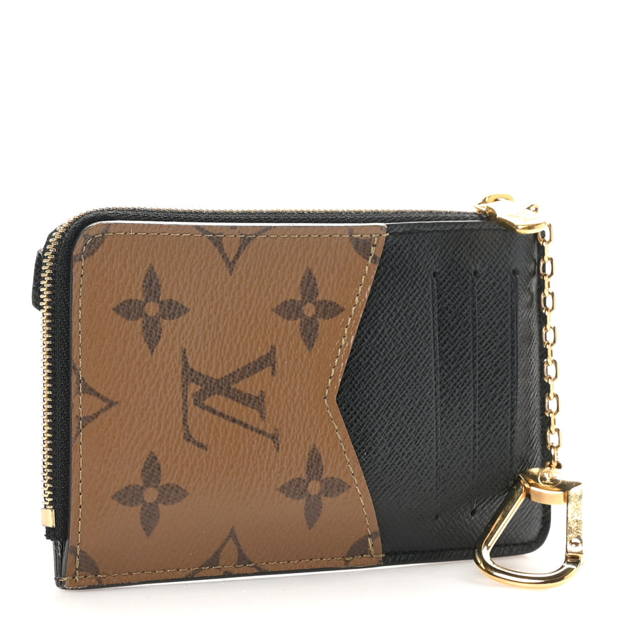 Louis Vuitton Reverse Monogram Recto Verso Card Holder Brown Image 3