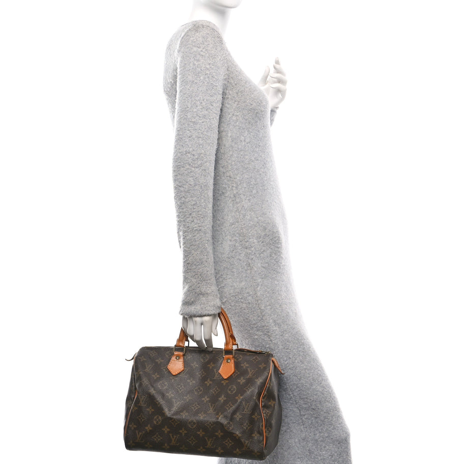 Louis Vuitton Monogram Speedy 30 Image 3