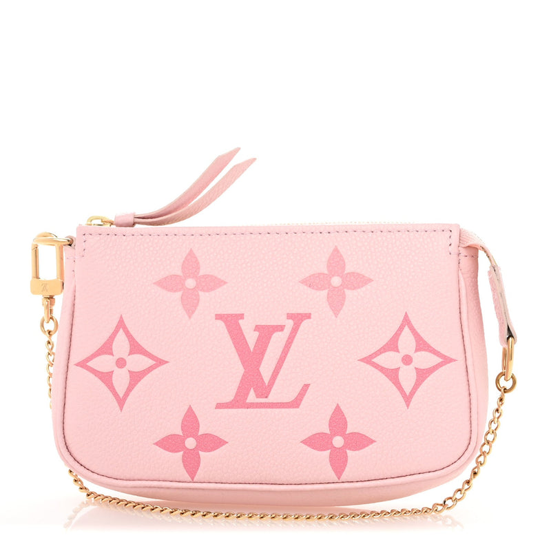  Louis Vuitton Empreinte Monogram Giant By The Pool Mini Pochette Accessories Bouton De Rose