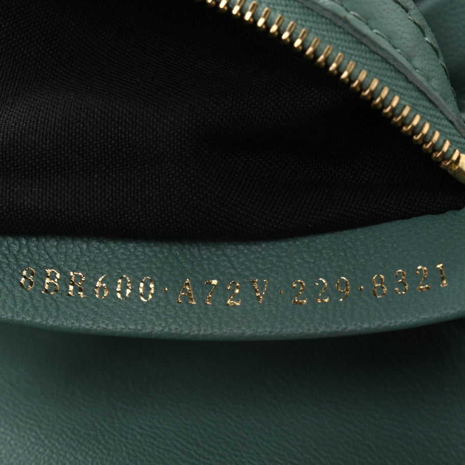 Fendi Nappa FF 1974 Embossed Baguette Menta Image 7