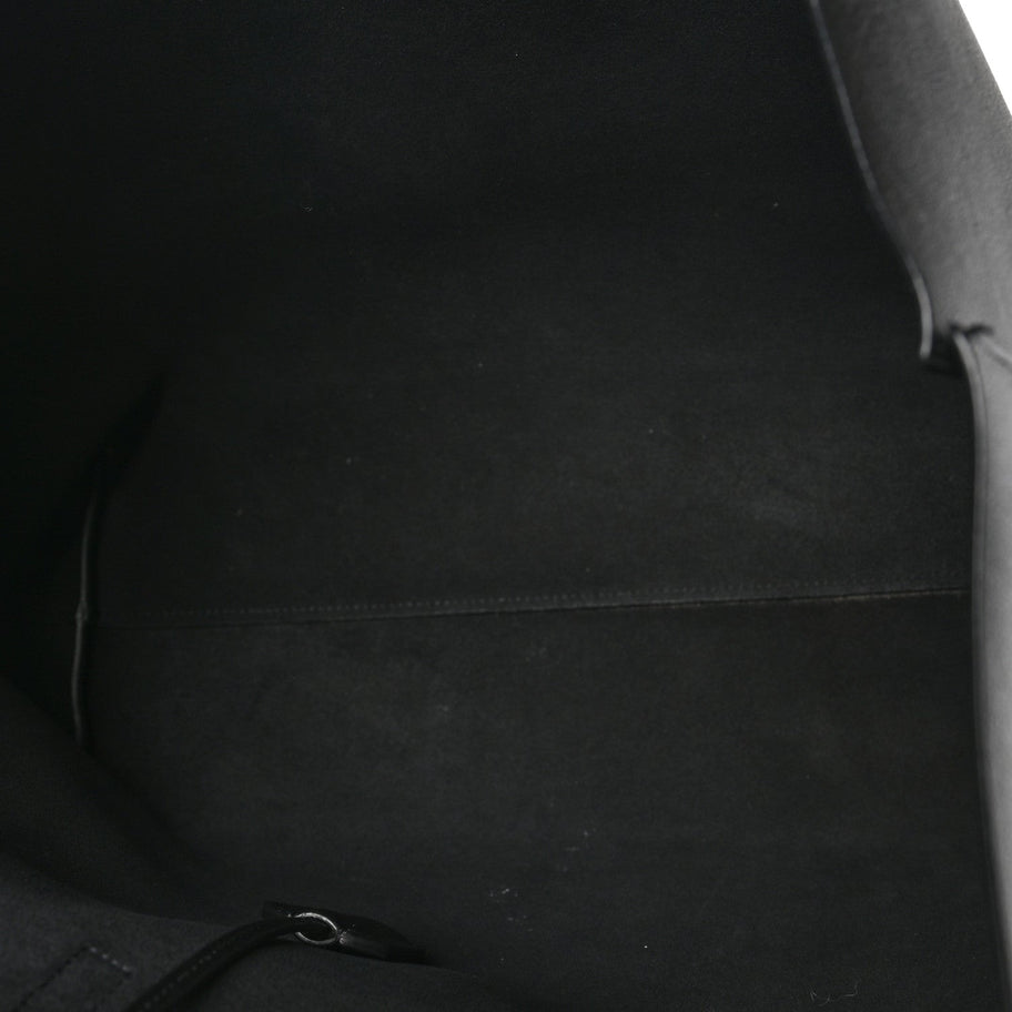 Saint Laurent Calfskin Large Shopping Tote Black Image 6