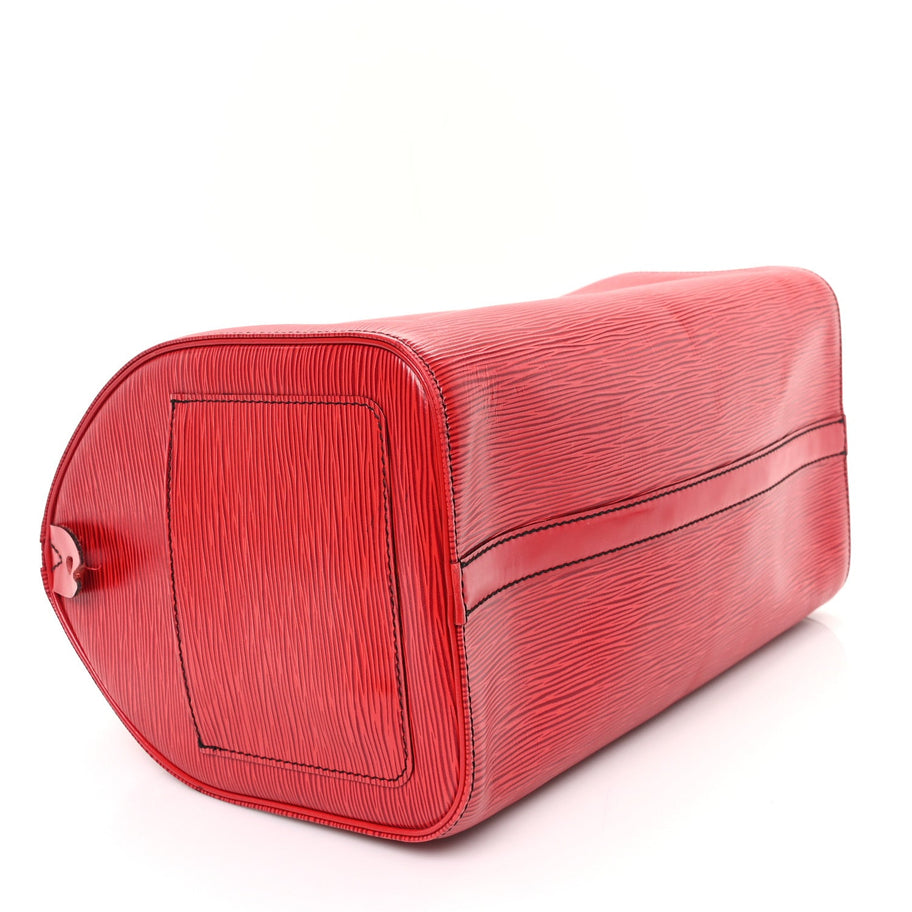 Louis Vuitton Epi Speedy 30 Castillan Red Image 4