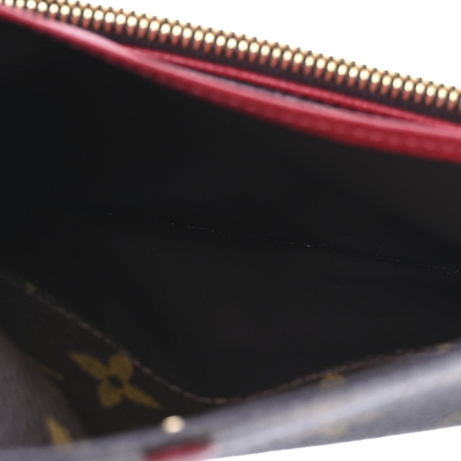 Louis Vuitton Monogram Emilie Wallet Fuchsia Image 5