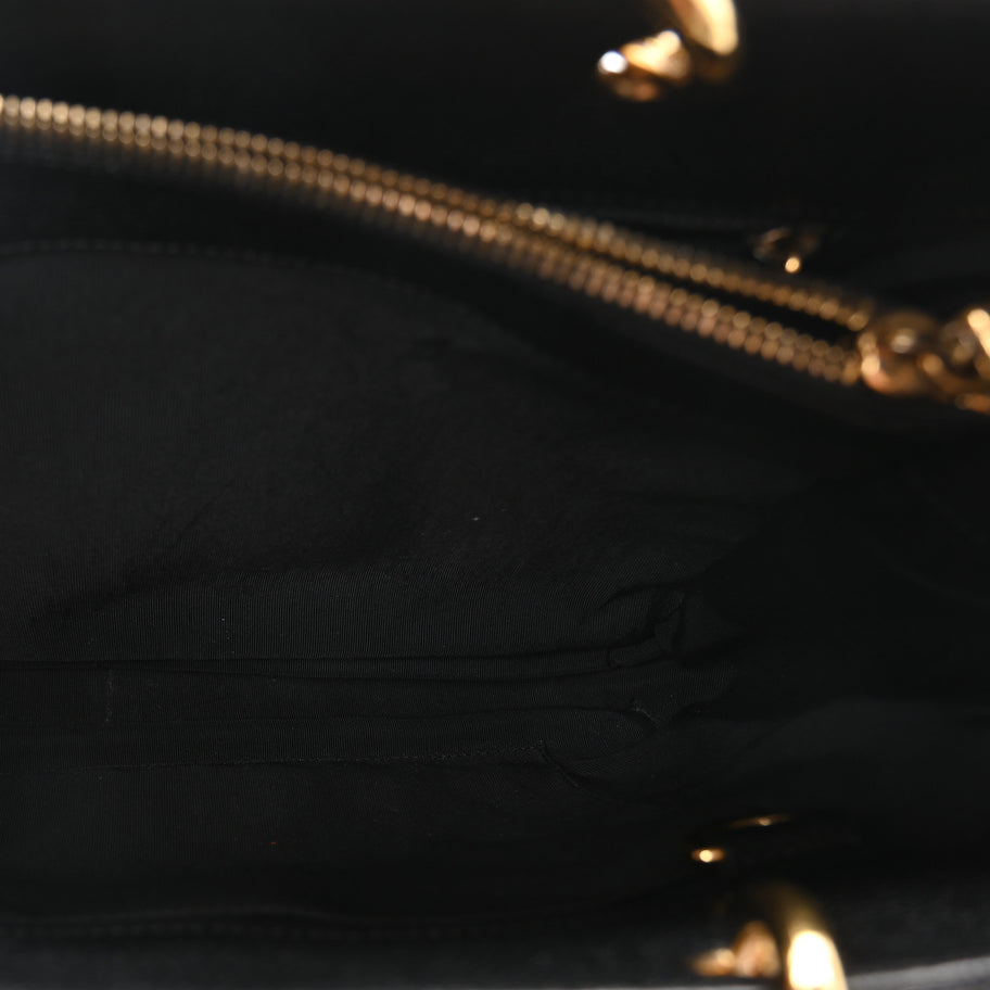 Chanel Caviar Quilted Grand Shopping Tote GST Black Image 5
