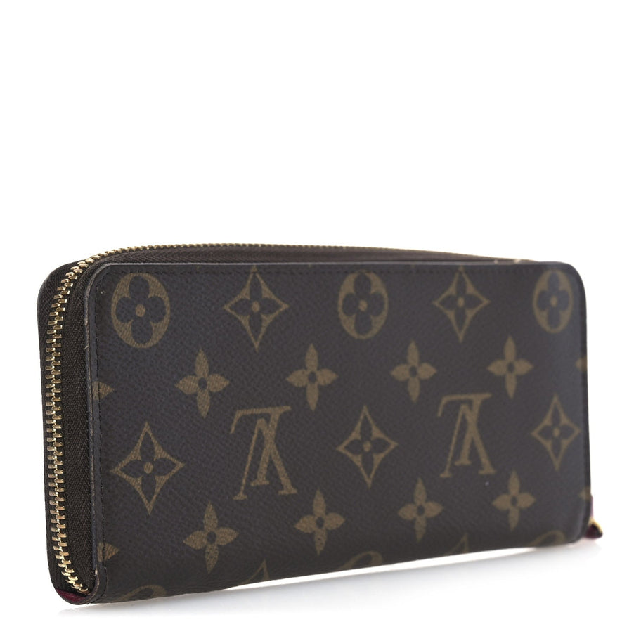 Louis Vuitton Monogram Clemence Wallet Fuchsia Image 3