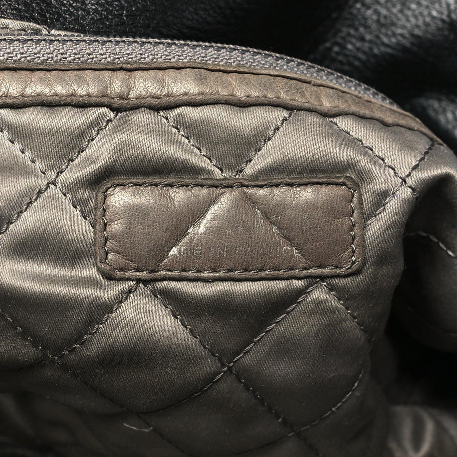 Chanel Lambskin Timeless Sharpei Chain Shoulder Bag Black Image 6