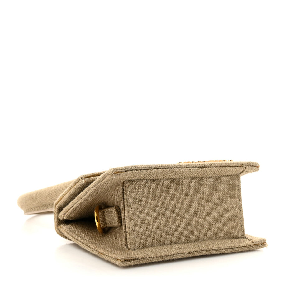 Jacquemus Linen Le Chiquito Light Greige Image 6