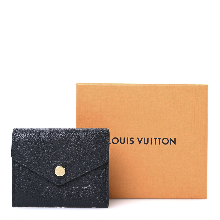 Louis Vuitton Empreinte Zoe Wallet Black Image 7