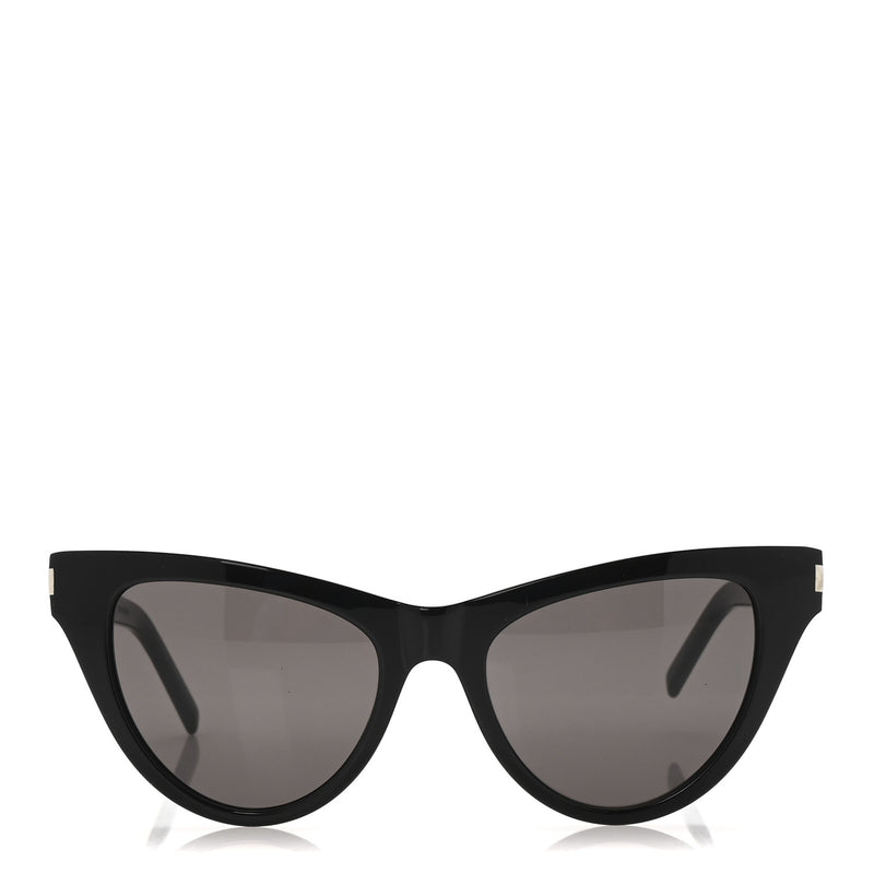  Saint Laurent Acetate Cat 3 Cat Eye Sunglasses SL425 Black