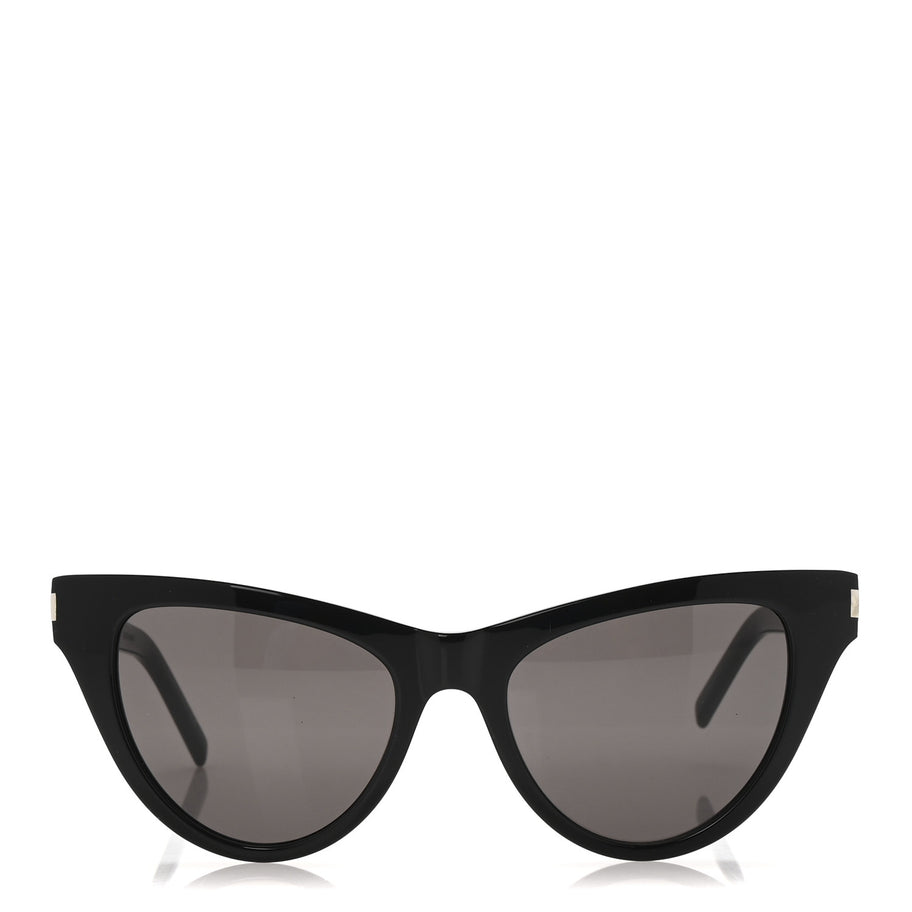 Saint Laurent Acetate Cat 3 Cat Eye Sunglasses SL425 Black Image 2