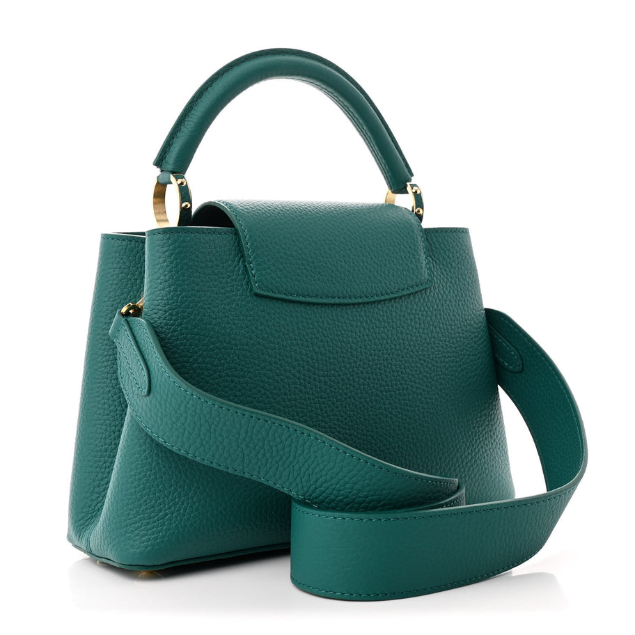Louis Vuitton Taurillon Capucines BB Vert Image 3