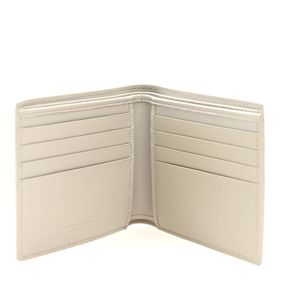 Bottega Veneta Nappa Intrecciato Bi-Fold Wallet Cement Image 5