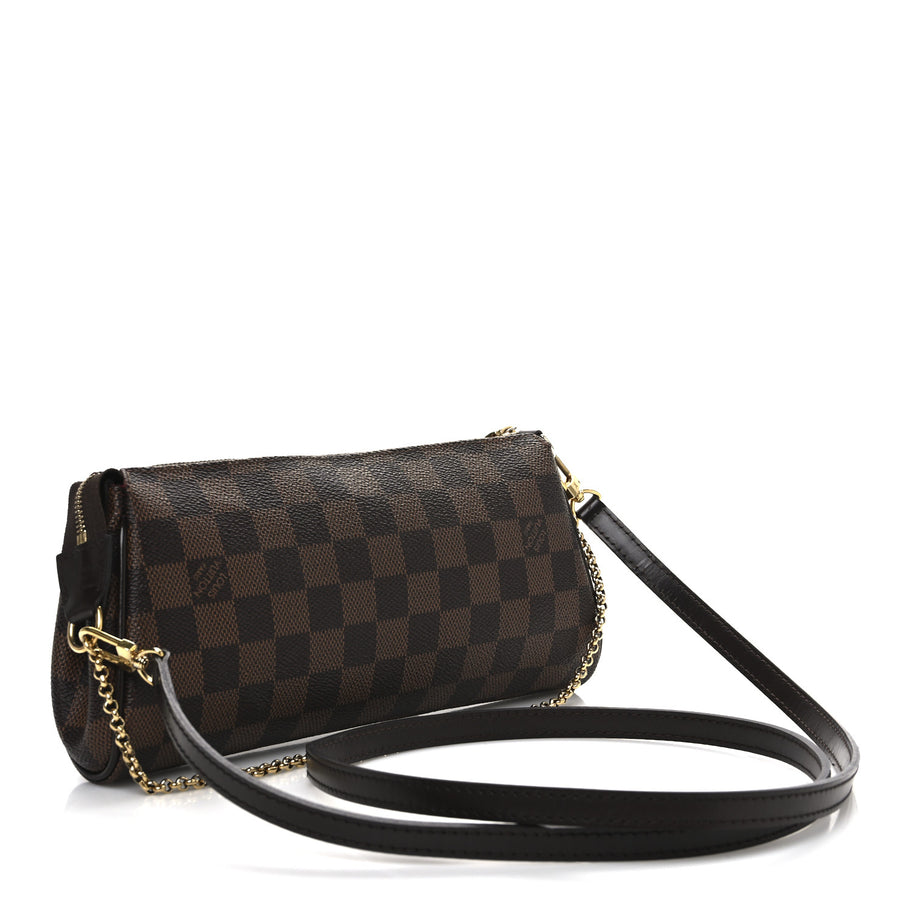 Louis Vuitton Damier Ebene Eva Clutch Image 3