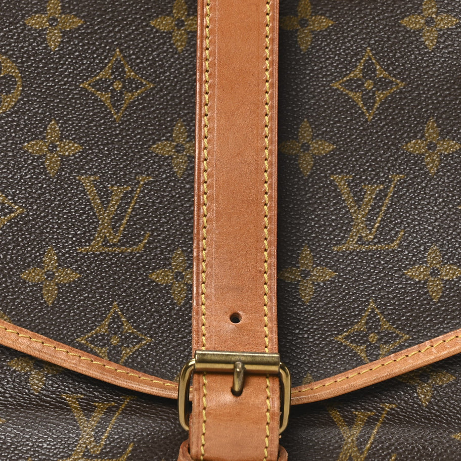 Louis Vuitton Monogram Saumur 35 Image 7