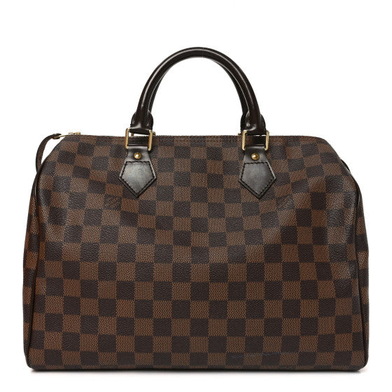  Louis Vuitton Damier Ebene Speedy 30