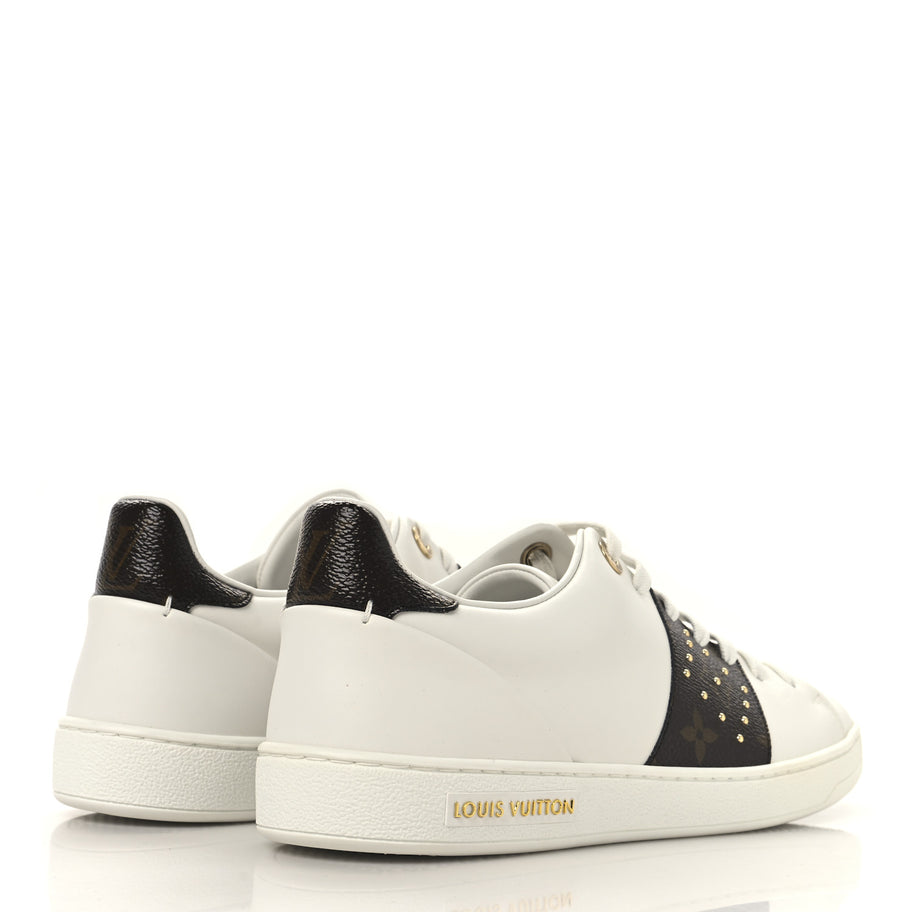 Louis Vuitton Monogram Stud Front Row Sneaker White Image 5