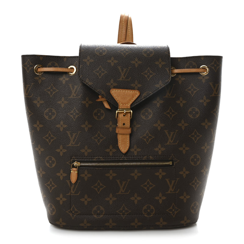  Louis Vuitton Monogram Montsouris NM Backpack