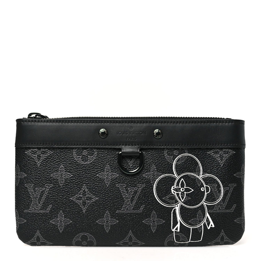Louis Vuitton Monogram Eclipse Vivienne Pochette Apollo PM Image 1