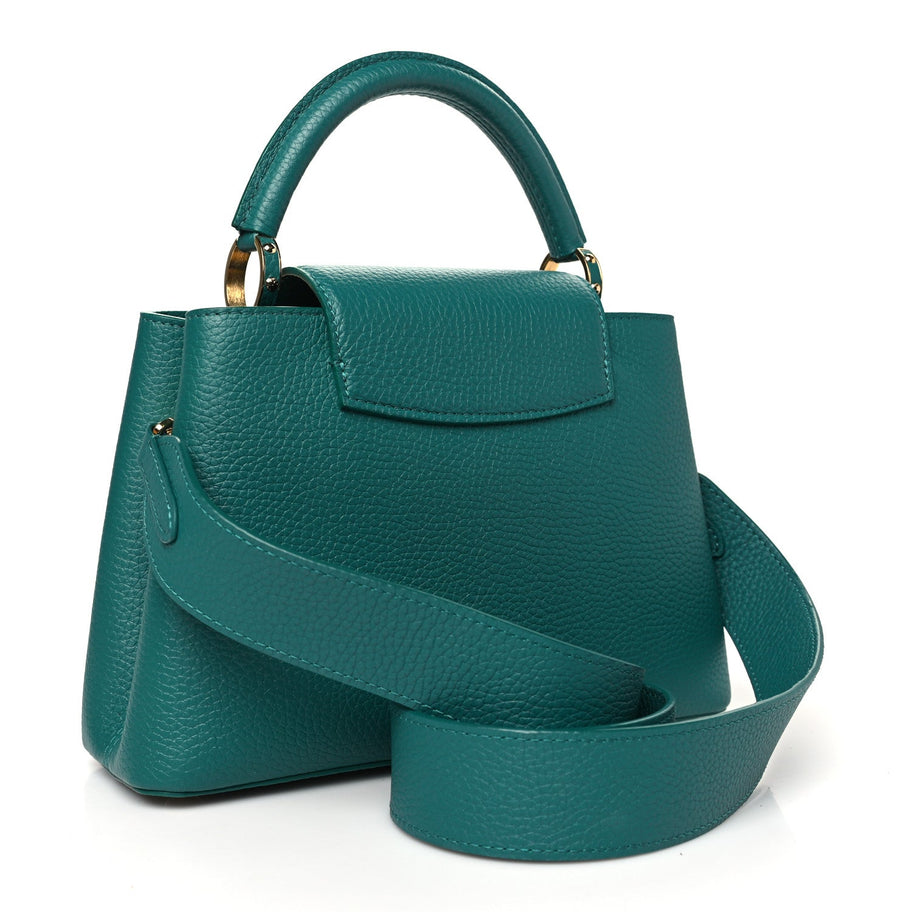 Louis Vuitton Taurillon Capucines BB Emerald Image 2