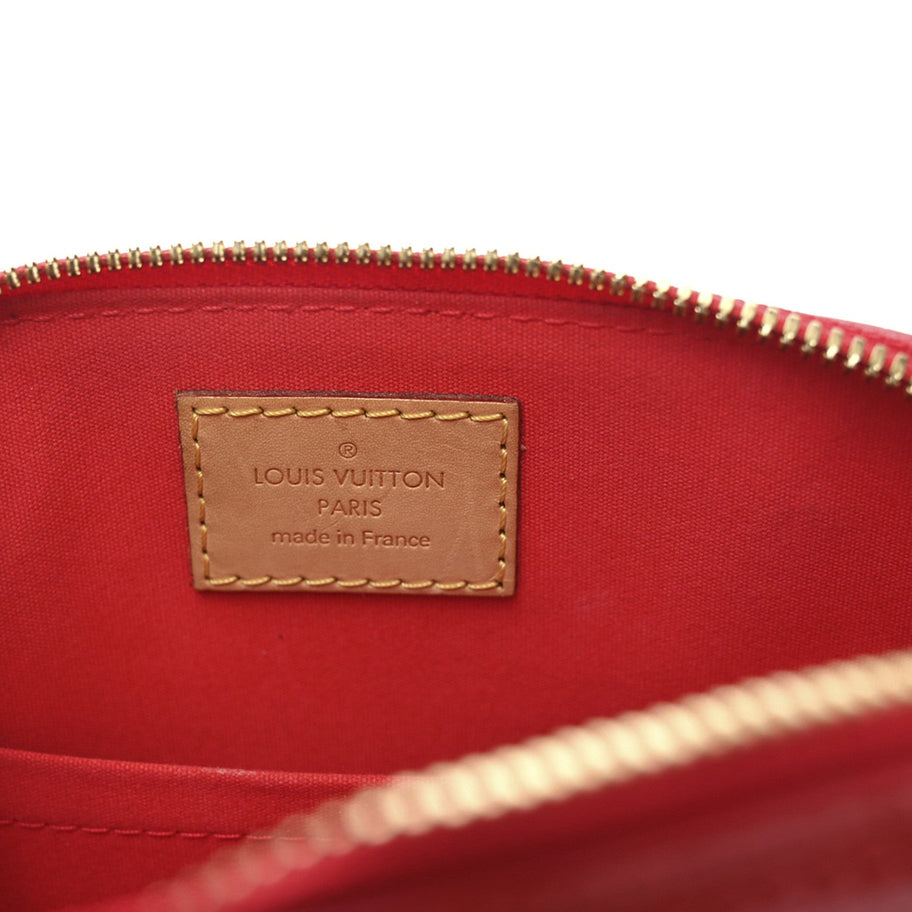 Louis Vuitton Vernis Alma BB Rose Litchi Image 6