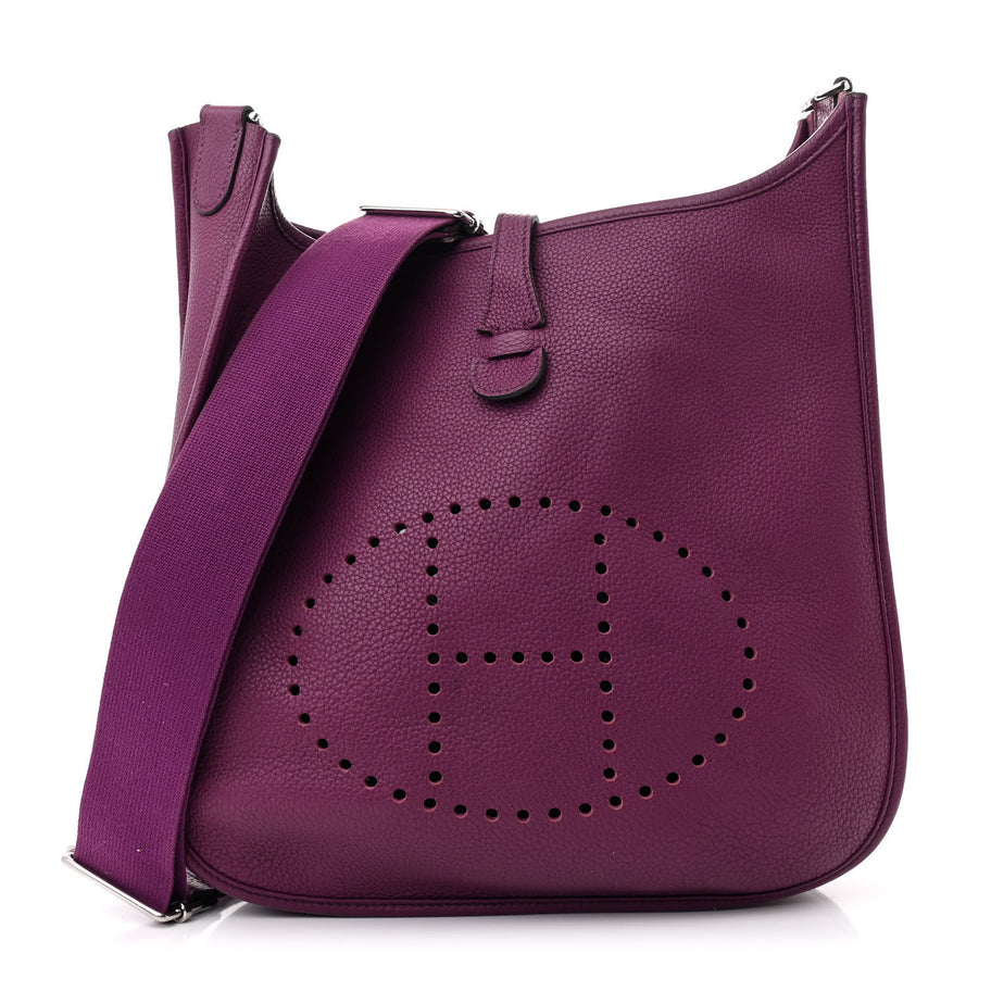 Hermes Taurillon Clemence Evelyne III PM Anemone Image 1