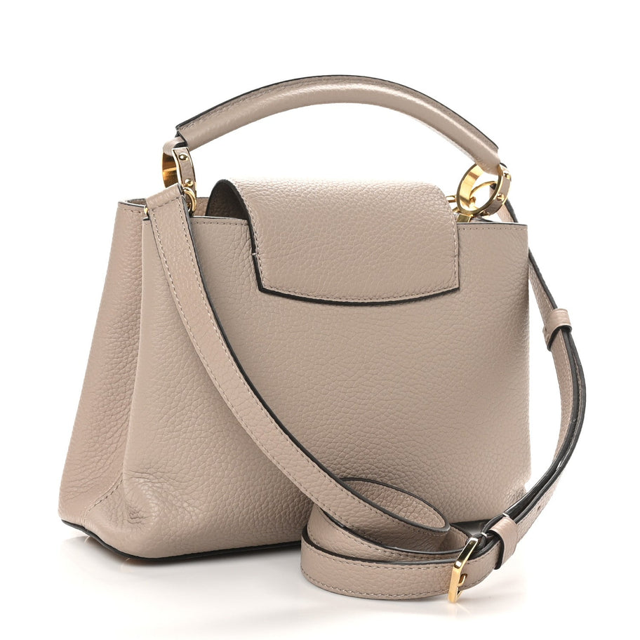 Louis Vuitton Taurillon Capucines BB Galet Image 3