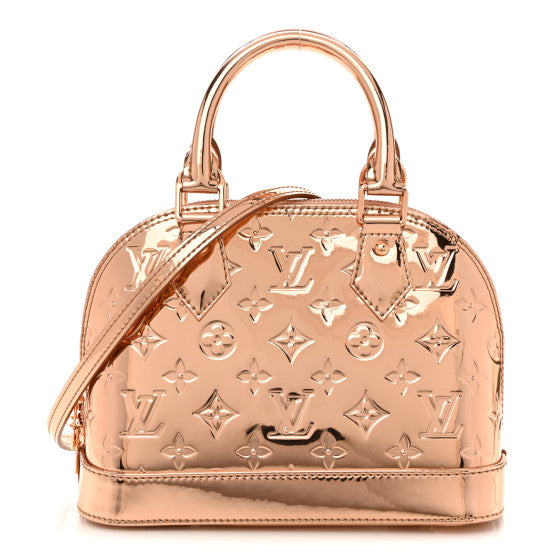  Louis Vuitton Monogram Miroir Alma BB Copper