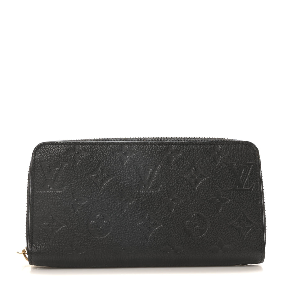 Louis Vuitton Empreinte Zippy Wallet Black Image 1