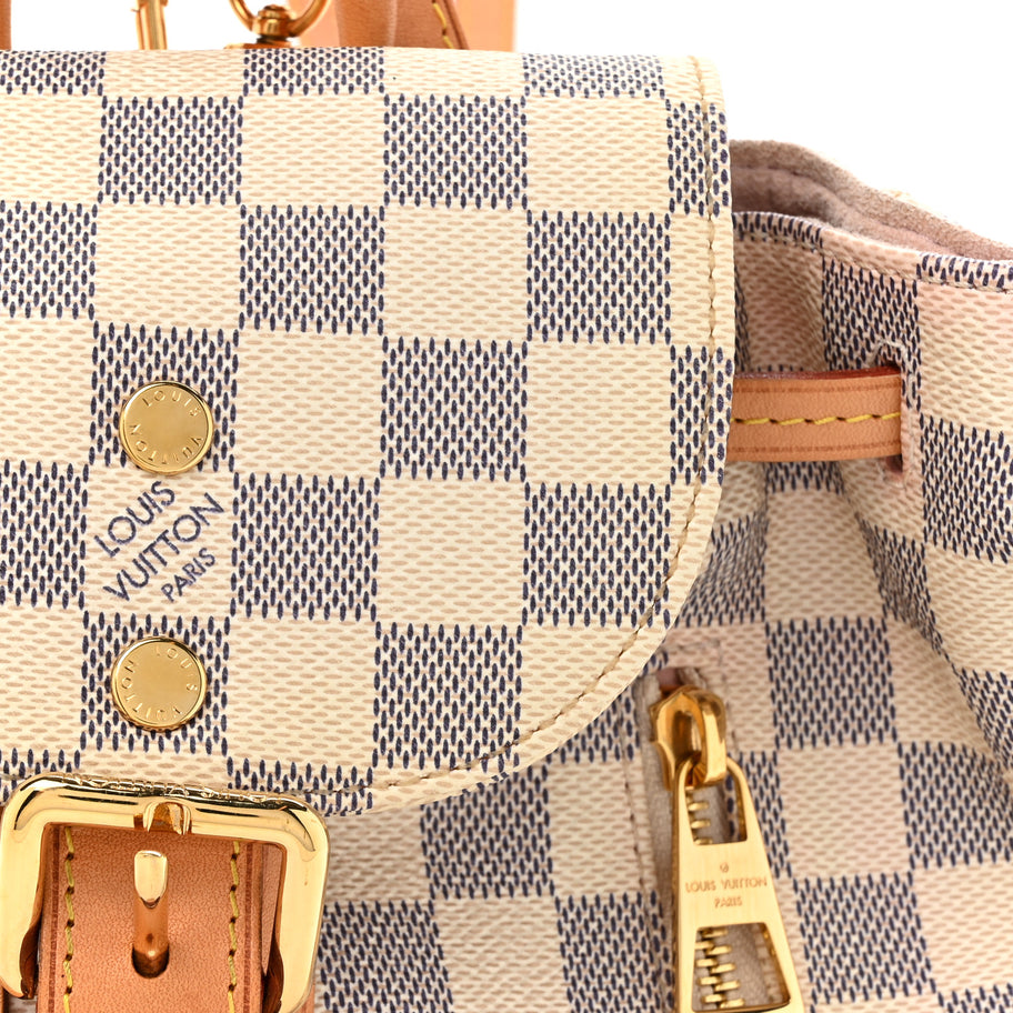 louis vuitton bb sperone backpack Louis Vuitton Damier Azur Sperone BB Backpack