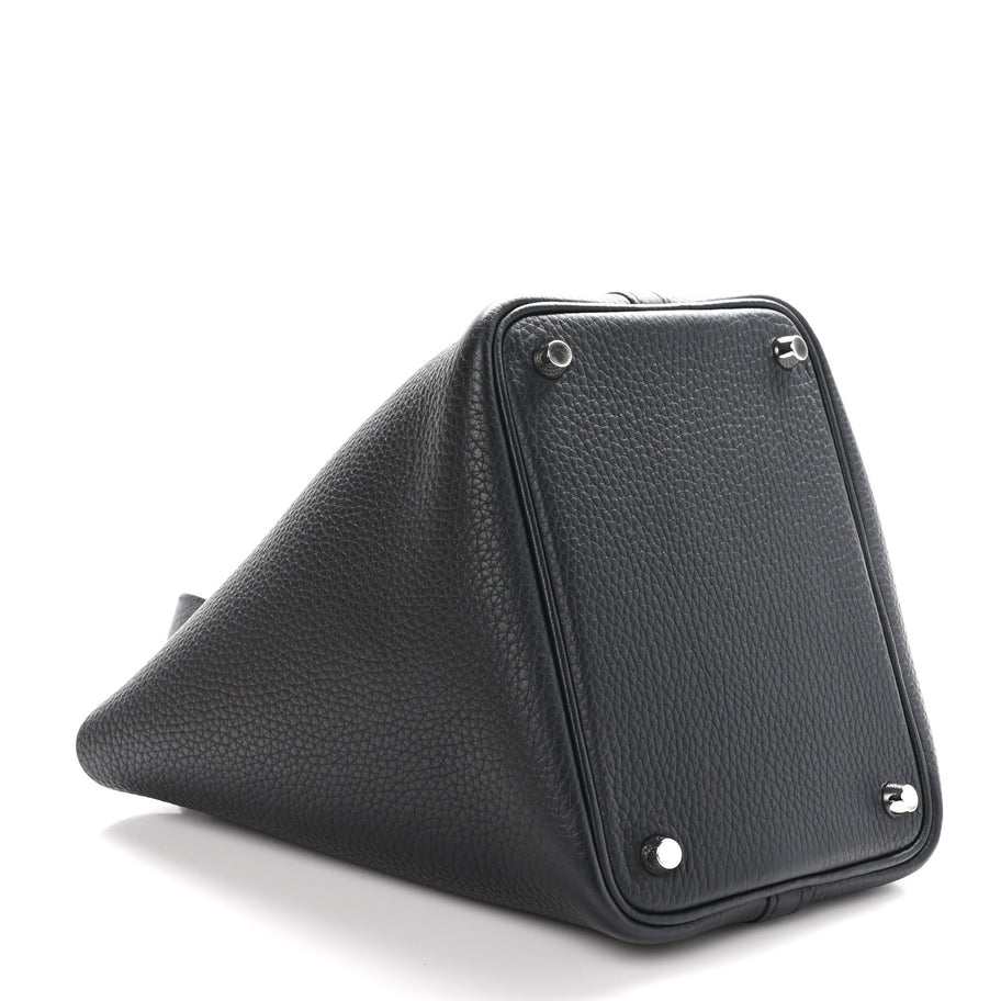 Hermes Taurillon Clemence Picotin Lock 18 PM Black Image 4