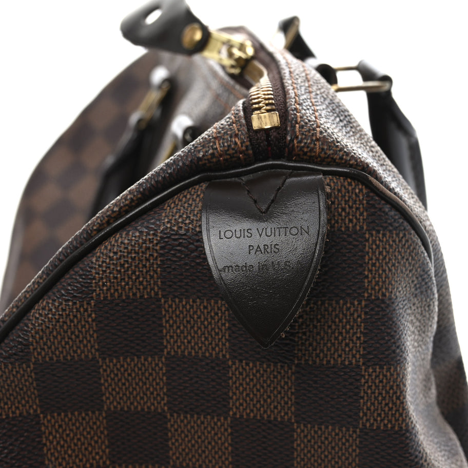 Louis Vuitton Damier Ebene Speedy 30 Image 6